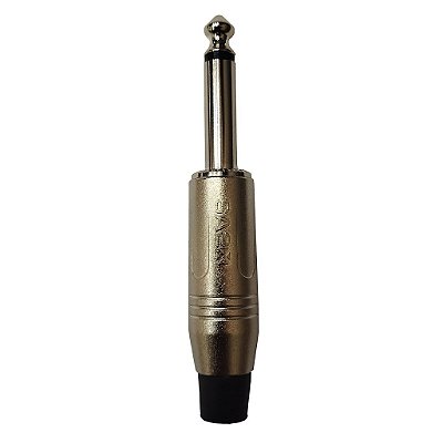 Conector P10 Mono Linha Macho PLG P10 SA2X - SANTO ANGELO