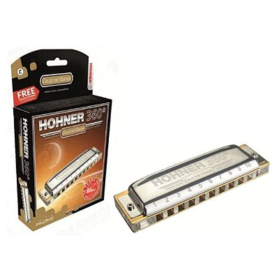 Gaita Harmônica Diatônica 360 Box - Hohner