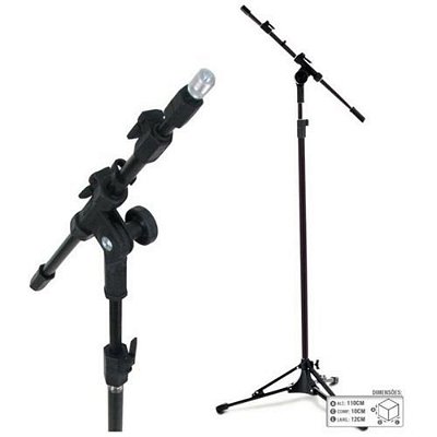 Pedestal Girafa Para Microfone PSU 0090CP - RMV