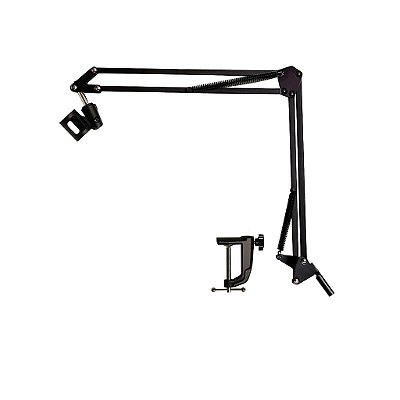Suporte de Mesa Articulado Para Microfone de Estúdio ASD 20 - CSR