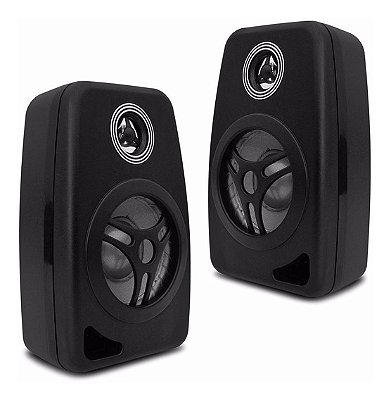 Caixa De Som Ambiente TSR Orion Preta 55w 8 Ohms 4 Pol - LESON