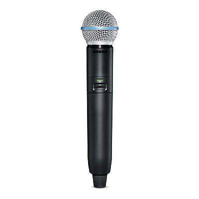 Microfone Profissional De Mão Sem Fio Glxd24/b58-z3 - Shure