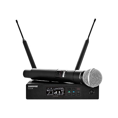 Microfone De Mão Sem Fio Digital Qlxd24br/b58-j50 - Shure
