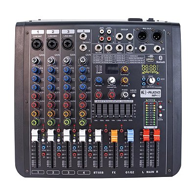 Mesa De Som Analógica 4 Canais Mp 410 - K-audio