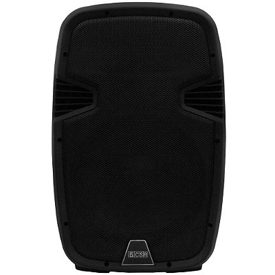 Caixa de Som Ativo CSR 5512A Bi amplificada 200W RMS USB SD - CSR