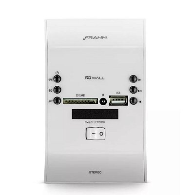 Amplificador de Parede 60W  Branco RD WALL - FRAHM