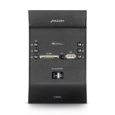 Amplificador de Parede 60W Preto RD WALL - FRAHM