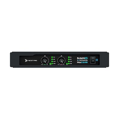Amplificador de Potência 200W NA 2100 - NEXT PRO