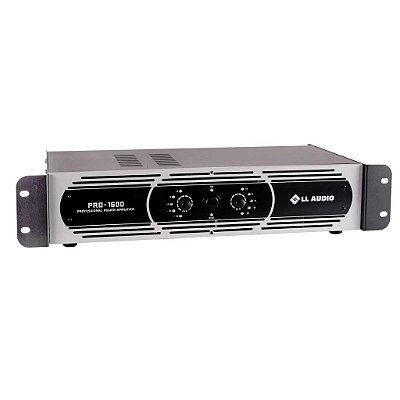 Amplificador de Potência 400W PRO 1600 - LL AUDIO