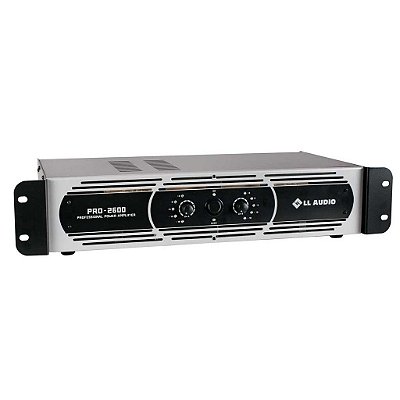 Amplificador de Potência 650W PRO 2600 - LL AUDIO