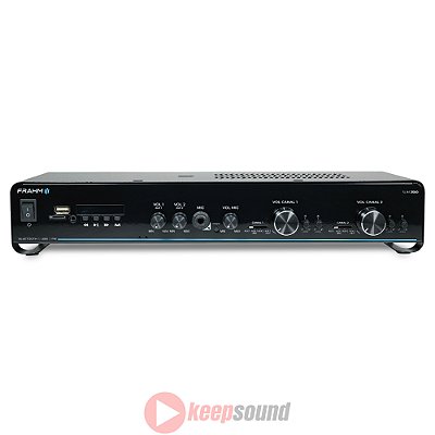 Amplificador de Sonorização de Ambiente 160W SLIM 2500 G5 - FRAHM