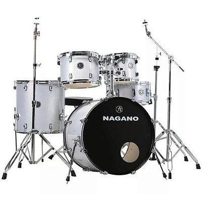 Bateria Garage Fusion 20 SVS Silver Sparkle - Nagano