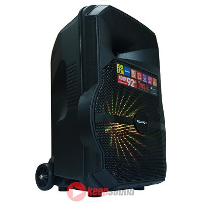 Caixa Ativa Com Bateria 400W 12 polegadas XC-512T - POLYVOX