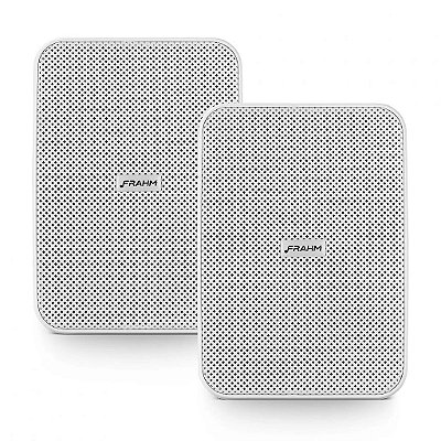 Caixa de Ambiente (Par) 60W 4 polegadas Branca CS 4 - FRAHM