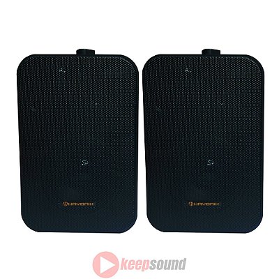 Caixa Para Ambiente (Par) 60W MSB60N PT - HAYONIK