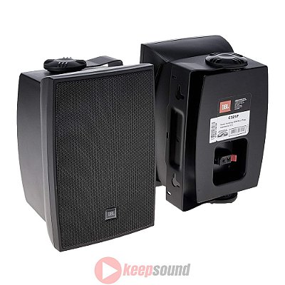Caixa Passiva Para Ambiente Preta (Par) 60W C321P - JBL
