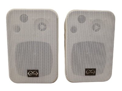 Caixa De Som Passiva 4' 40W (par) Branca MSA105 - MYNJKO