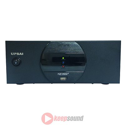 Condicionador Transformador de Energia 220V para 110V ACF 1400-T - UPSAI