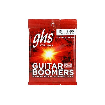 Encordoamento Para Guitarra 011 SET GBM 11-50 - GHS