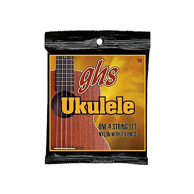 Encordoamento Para Ukulele Afinação Em D (Ré) Hawaiian SET 10 - GHS