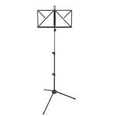 Estante De Partitura PSES00090 desmontável Base Easy Look, acab preto, altura min 1 m rosca nyl- RMV