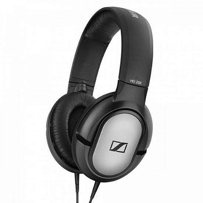Fone de Ouvido HD 206 Home Studio Preto - Sennheiser