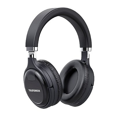 Fone De Ouvido Headphone Bluetooth Preto TF-H800 -TELEFUNKEN