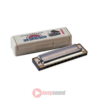 Gaita Diatônica Em Dó Big River Harp 590/20 C - HOHNER