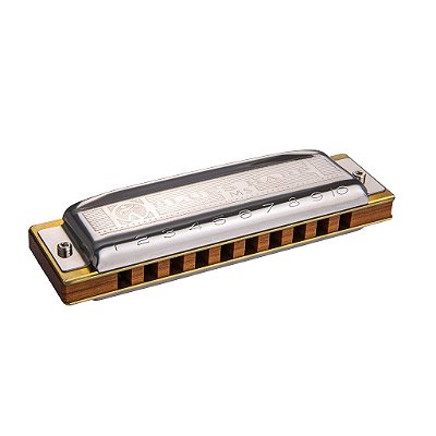 Gaita diatônica em F (Fá) BLUES HARP 532/20 MS - HOHNER