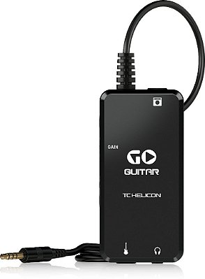 Interface De Áudio Portátil GO GUITAR - TC HELICON