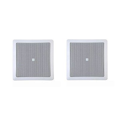 Kit 2 Arandela Coaxial Quadrada 25W 6 Polegadas 6CO1Q - JBL