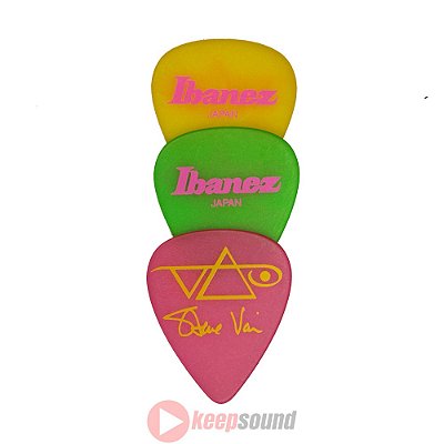 Kit de 3 Palhetas Steve Vai B1000SVGPY - IBANEZ