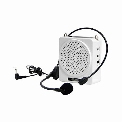 Kit professor caixa e microfone Branco SUPERVOZ I 625 - TSI