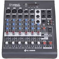 Mesa De Som 6 Canais STARMIX XMS 602R - LL ÁUDIO