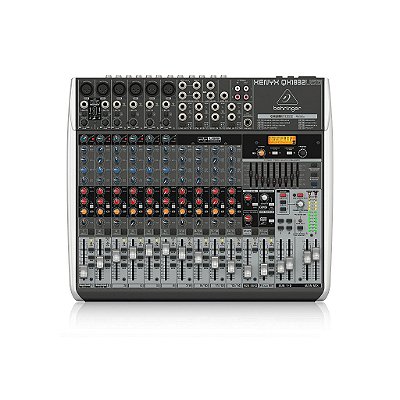 Mesa de Som Analógica 14 canais Interface de Áudio QX1832USB - BEHRINGER