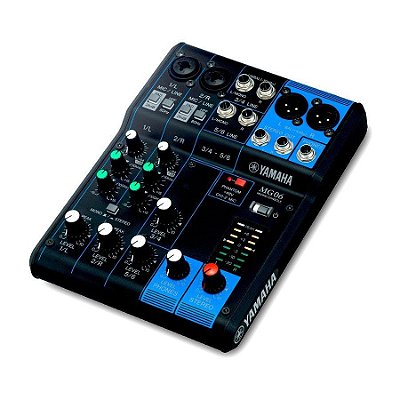 Mesa de Som Analógica 6 Canais MG06 - YAMAHA