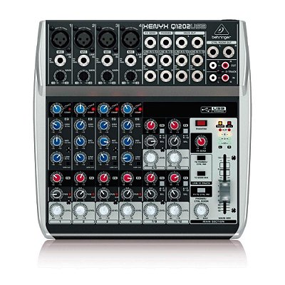 Mesa de Som Mixer Xenyx Q 1202 USB - Behringer