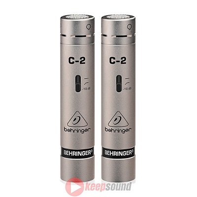 Microfone Condensador Para Instrumentos (Par) C2 - BEHRINGER