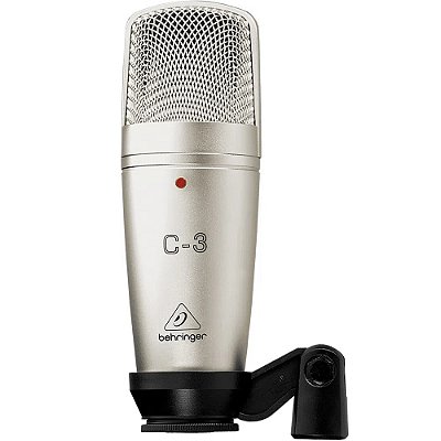 Microfone Condensador Profissional P/ Estúdio C3 - BEHRINGER