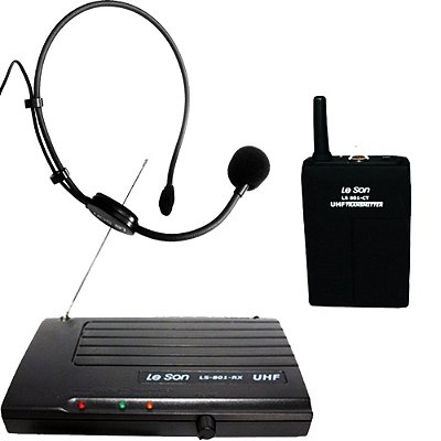Microfone Sem Fio De Cabeça LS901/HD750 - LESON