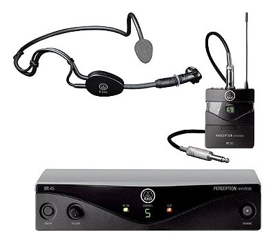 Microfone Sem Fio PW45 Sport - Headset