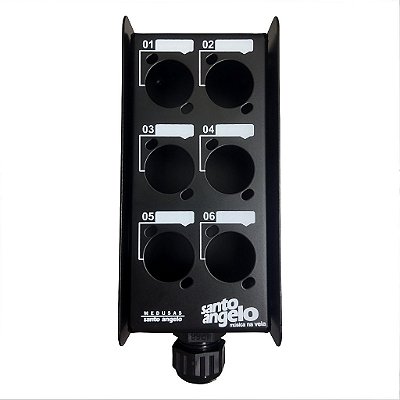 Painel Medusa 6 Vias Para Multicabos BSMED6 - SANTO ANGELO