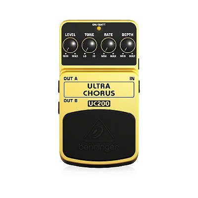 Pedal de Chorus Para Guitarra UC200 - BEHRINGER