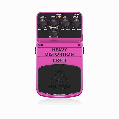 Pedal de Distorção Para Guitarra HD300 - BEHRINGER