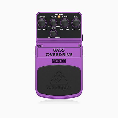 Pedal de Overdrive Para Contrabaixo BOD400 - BEHRINGER