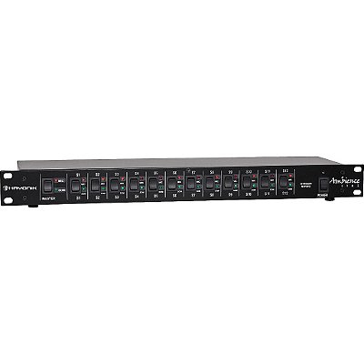 Setorizador de Áudio Preto AMBIENCE LINE SH-1012 - HAYONIK