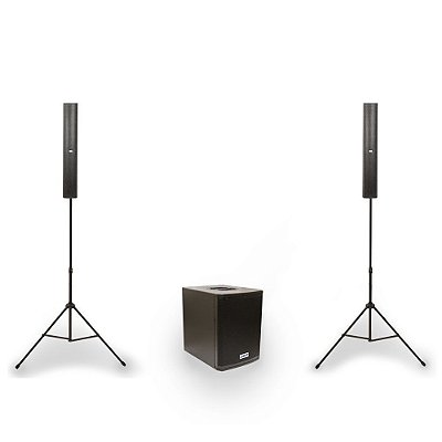 Sistema de Som PA Vertical 700W DVA1200 - DBR
