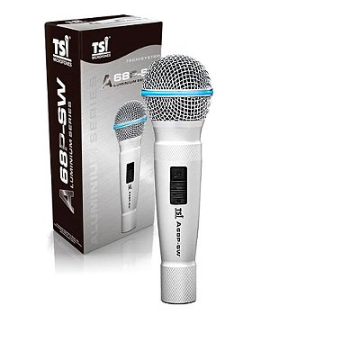Microfone Profissional Dinâmico A-68-P-SW - TSI