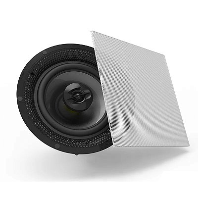 Caixa de Som de Embutir 60W (Arandela Coaxial Quadrada) S4 - BSA