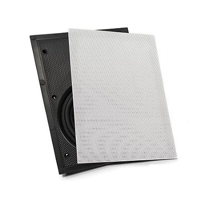 Caixa de Som de Embutir 60W (Arandela Duas Vias Retangular) RT4 - BSA